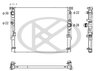 Radiator racire motor KOYORAD PL423361R