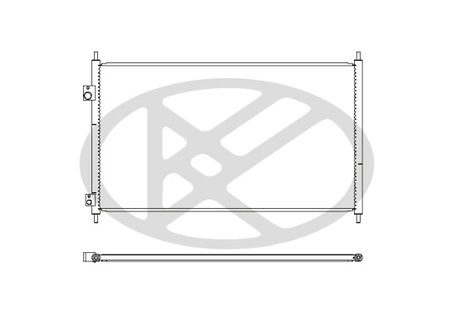 Radiator climatizare KOYORAD CD080507