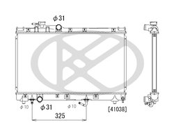 Radiator racire motor KOYORAD PL010637