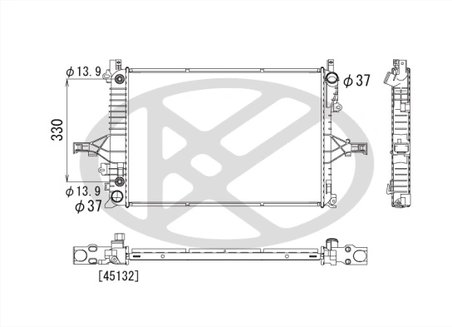 RADIATOR RACIRE MOTOR KOYORAD PL572897 - Piesa auto compatibila cu mai multe marci