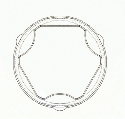 ANSAMBLU BURDUF ARTICULATIE PLANETARA SPIDAN GKNB20603 - Compatibil cu AUDI, SEAT, SKODA, VW