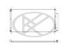 RADIATOR CLIMATIZARE KOYORAD CD080858M - Piesa auto compatibila cu mai multe marci