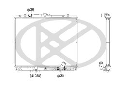 Radiator racire motor KOYORAD PL031867T
