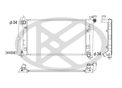 Radiator racire motor KOYORAD PL011171