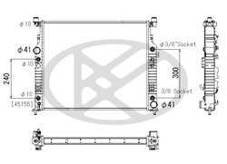 Radiator racire motor KOYORAD PL413086