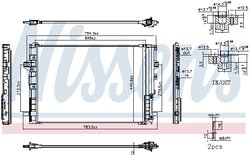 Radiator climatizare Nissens 940901