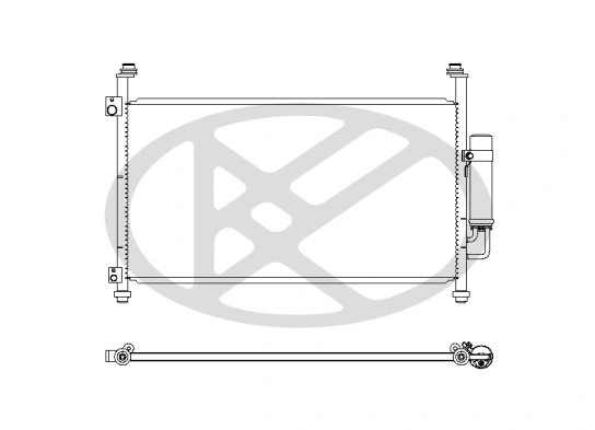 Radiator climatizare KOYORAD CD080491