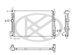 RADIATOR RACIRE MOTOR KOYORAD PL063331 - Piesa auto compatibila cu mai multe marci