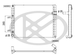 Radiator racire motor KOYORAD PL022210