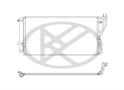 RADIATOR CLIMATIZARE KOYORAD CD820769 - Compatibil cu KIA