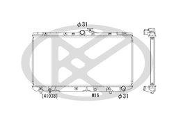 Radiator racire motor KOYORAD PL010287T