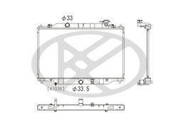 Radiator racire motor KOYORAD PL062772