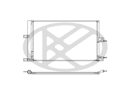 RADIATOR CLIMATIZARE KOYORAD CD3A1502 - Piesa auto compatibila cu mai multe marci