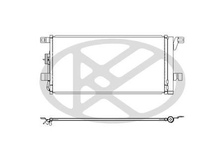RADIATOR CLIMATIZARE KOYORAD CD441462 - Compatibil cu AUDI