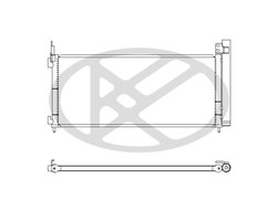 Radiator climatizare KOYORAD CD011101