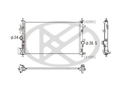 Radiator racire motor KOYORAD PL462649