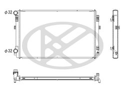 Radiator racire motor KOYORAD PL453116
