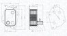 Radiator ulei / termoflot Magneti Marelli 350300006000