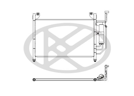 Radiator climatizare KOYORAD CD060423