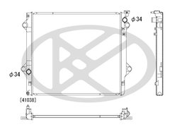 Radiator racire motor KOYORAD PL012068R