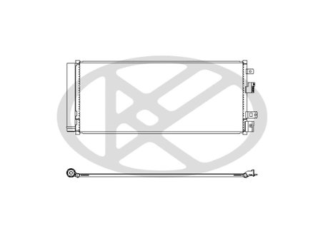 RADIATOR CLIMATIZARE KOYORAD CD461337 - Compatibil cu OPEL, VAUXHALL