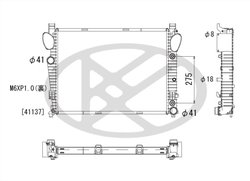 Radiator racire motor KOYORAD PL412898