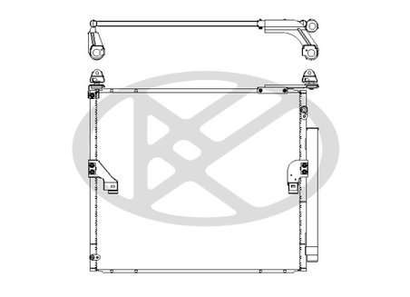 RADIATOR CLIMATIZARE KOYORAD CD010473M - Compatibil cu TOYOTA