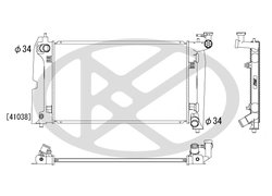 Radiator racire motor KOYORAD PL011609