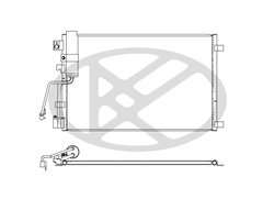 RADIATOR CLIMATIZARE KOYORAD CD020462 - Compatibil cu NISSAN