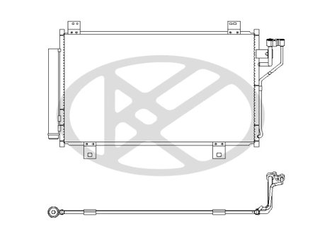 Radiator climatizare KOYORAD CD060880