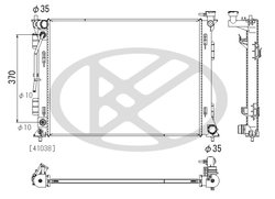 RADIATOR RACIRE MOTOR KOYORAD PL823302 - Compatibil cu HYUNDAI