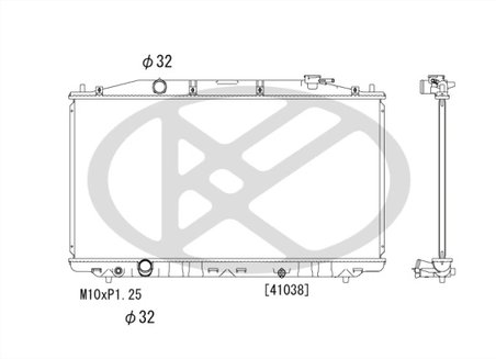 Radiator racire motor KOYORAD PL082841