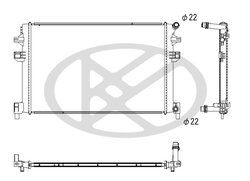 Radiator racire motor KOYORAD PL443457