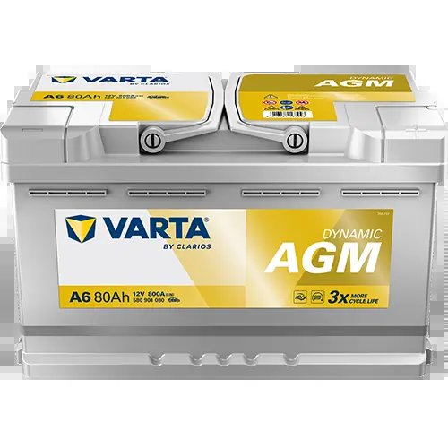 BATERIE DE PORNIRE VARTA 580901080K262 - Compatibil cu ALFA ROMEO, ALPINA, AUDI, BMW, CADILLAC, CHEVROLET, CHRYSLER, DODGE, FIAT