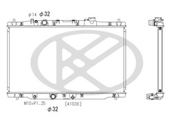 Radiator racire motor KOYORAD PL083161