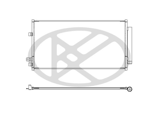 RADIATOR CLIMATIZARE KOYORAD CD331205 - Piesa auto compatibila cu mai multe marci
