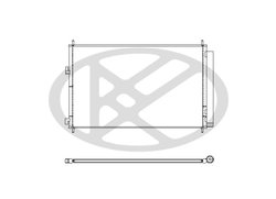 Radiator climatizare KOYORAD CD010372M