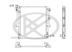 Radiator racire motor KOYORAD PL032310