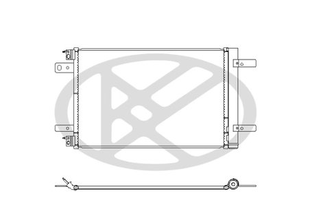 RADIATOR CLIMATIZARE KOYORAD CD471158 - Compatibil cu CITROEN, DS, FIAT, OPEL, PEUGEOT, VAUXHALL