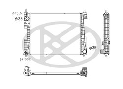 Radiator racire motor KOYORAD PL813920