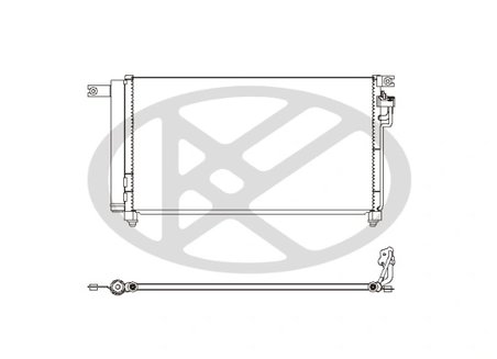 RADIATOR CLIMATIZARE KOYORAD CD820572 - Piesa auto compatibila cu mai multe marci