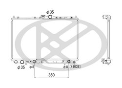 Radiator racire motor KOYORAD PL031182