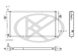 Radiator racire motor KOYORAD PL033151R