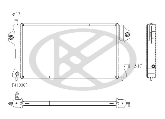 Radiator racire motor KOYORAD PL033151R