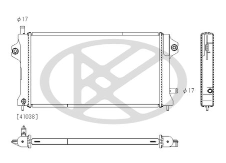 Radiator racire motor KOYORAD PL033151R