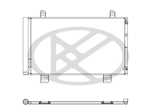 Radiator climatizare KOYORAD CD010889