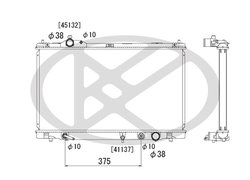 Radiator racire motor KOYORAD PL012170