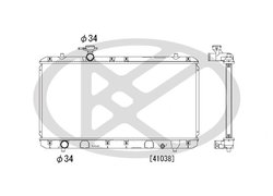 RADIATOR RACIRE MOTOR KOYORAD PL101341 - Compatibil cu SUZUKI