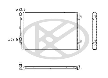 Radiator racire motor KOYORAD PL452940