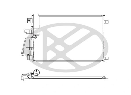 Radiator climatizare KOYORAD CD020463